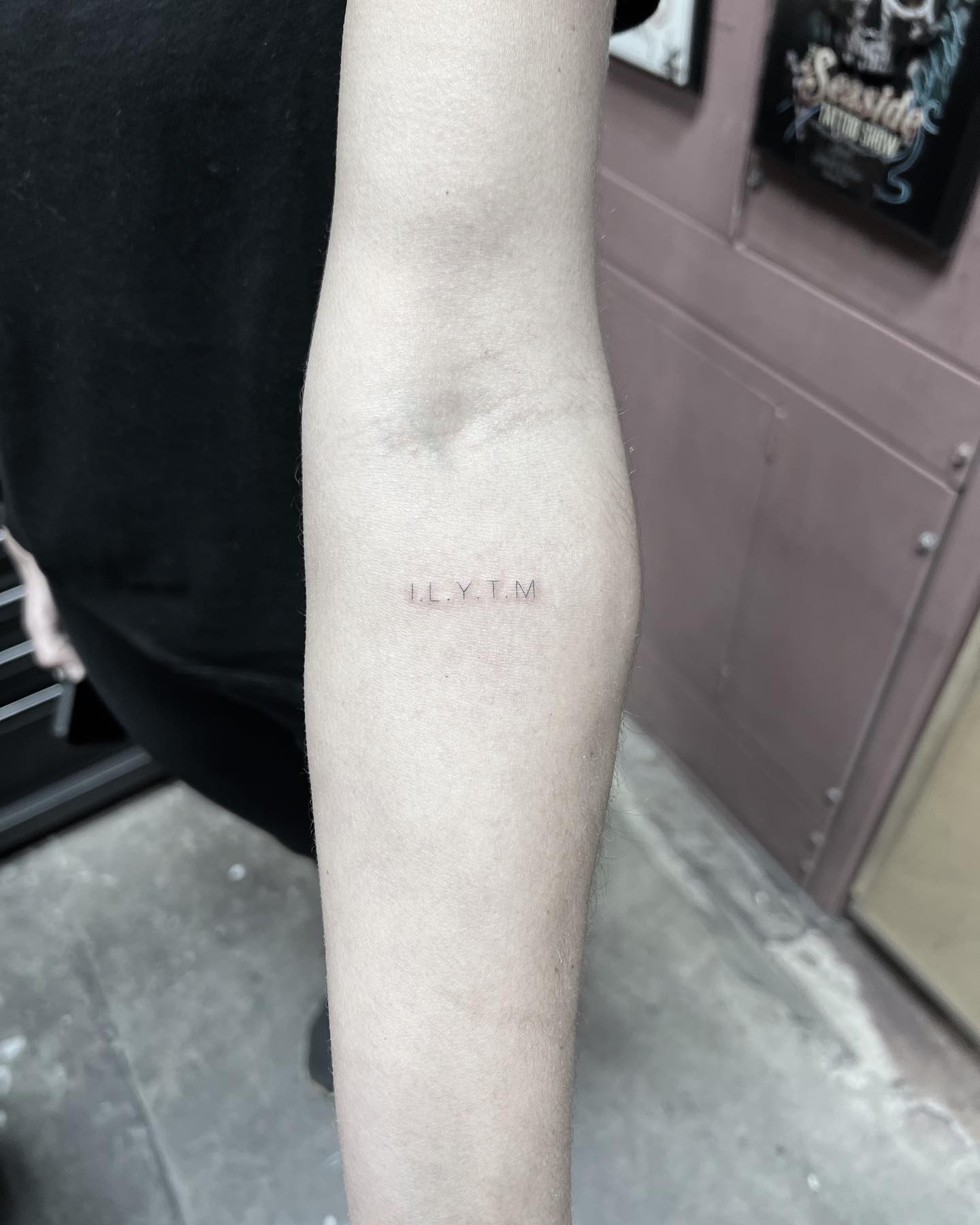 Fine line tattoo by Stephen Carballo