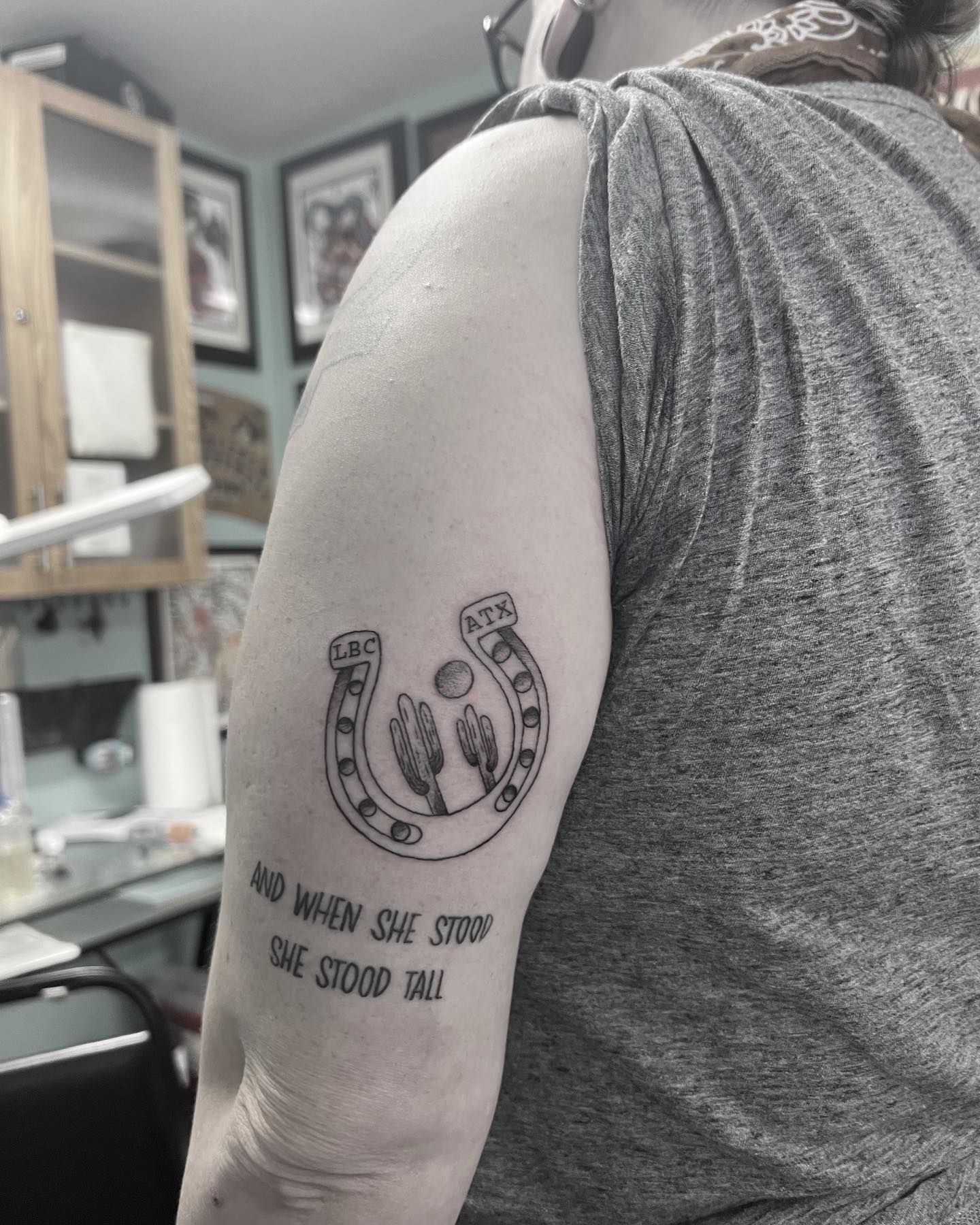 Fine line tattoo by Stephen Carballo