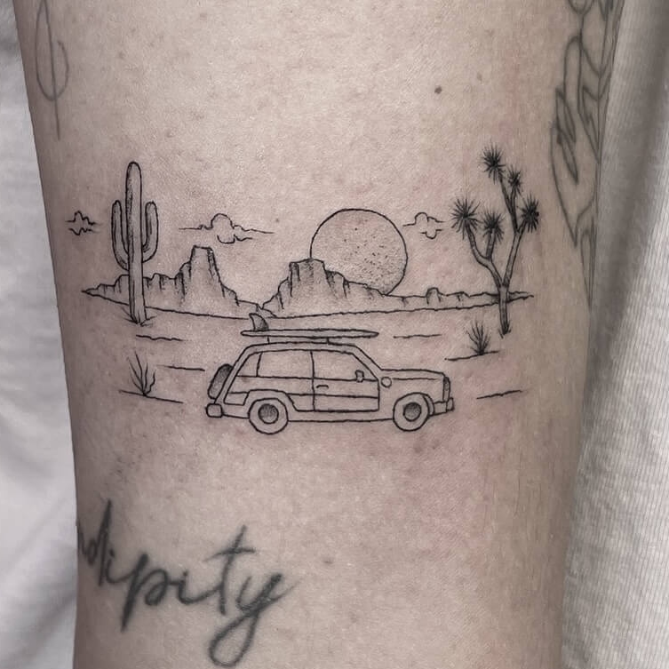 Fine line tattoo by Stephen Carballo, stephen carballo portfolio import