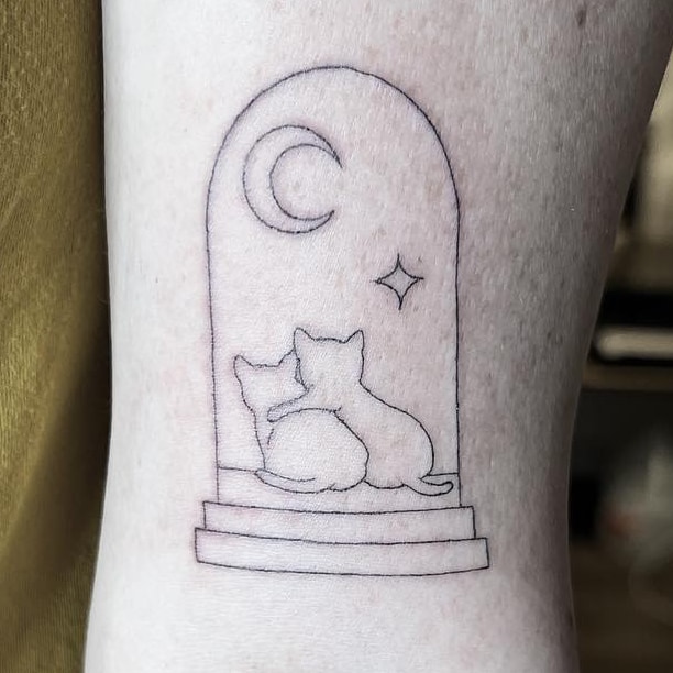 Fine line tattoo by Stephen Carballo, stephen carballo portfolio import