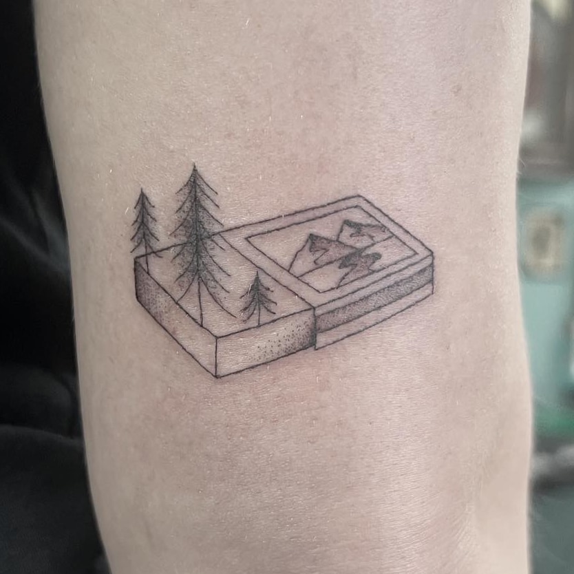 Fine line tattoo by Stephen Carballo, stephen carballo portfolio import