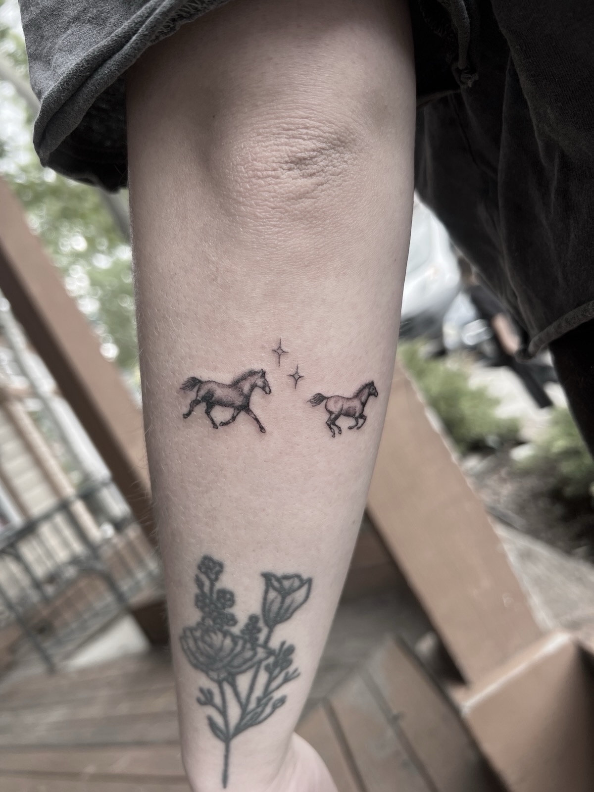 Fine line tattoo by Stephen Carballo