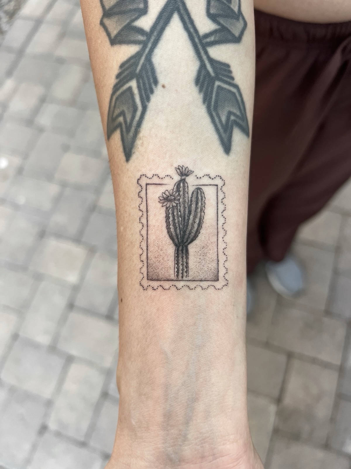 Fine line tattoo by Stephen Carballo